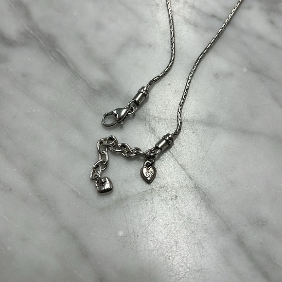 Brighton | Cherish Loving Gold Silver Plated Cross Necklace Adjustable - Picture 7 of 7